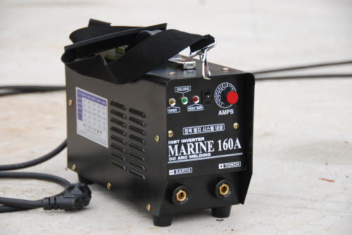         [사진]신한웰텍 인버터 DC 아크용접기 / 1GBT  1GBT INVERTER MARINE 160A