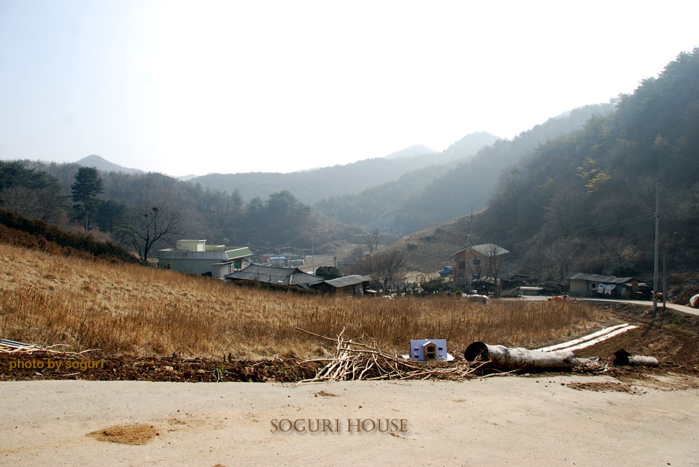 충북 단양 첩첩산중 하늘아래 첫 동네 솔고개 겨울풍경